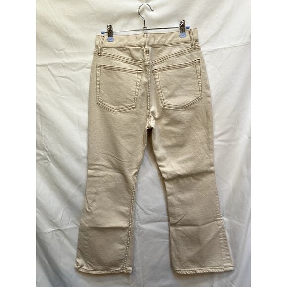 Happy Nature 27 cream high rise crop boot jeans - Picture 5 of 6